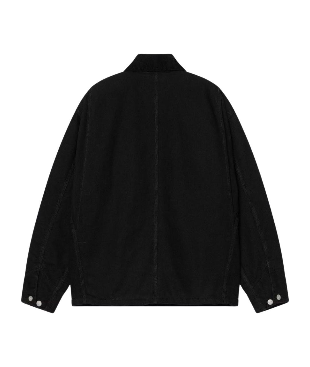 CARHARTT WIP Черная хлопковая куртка, фото 2