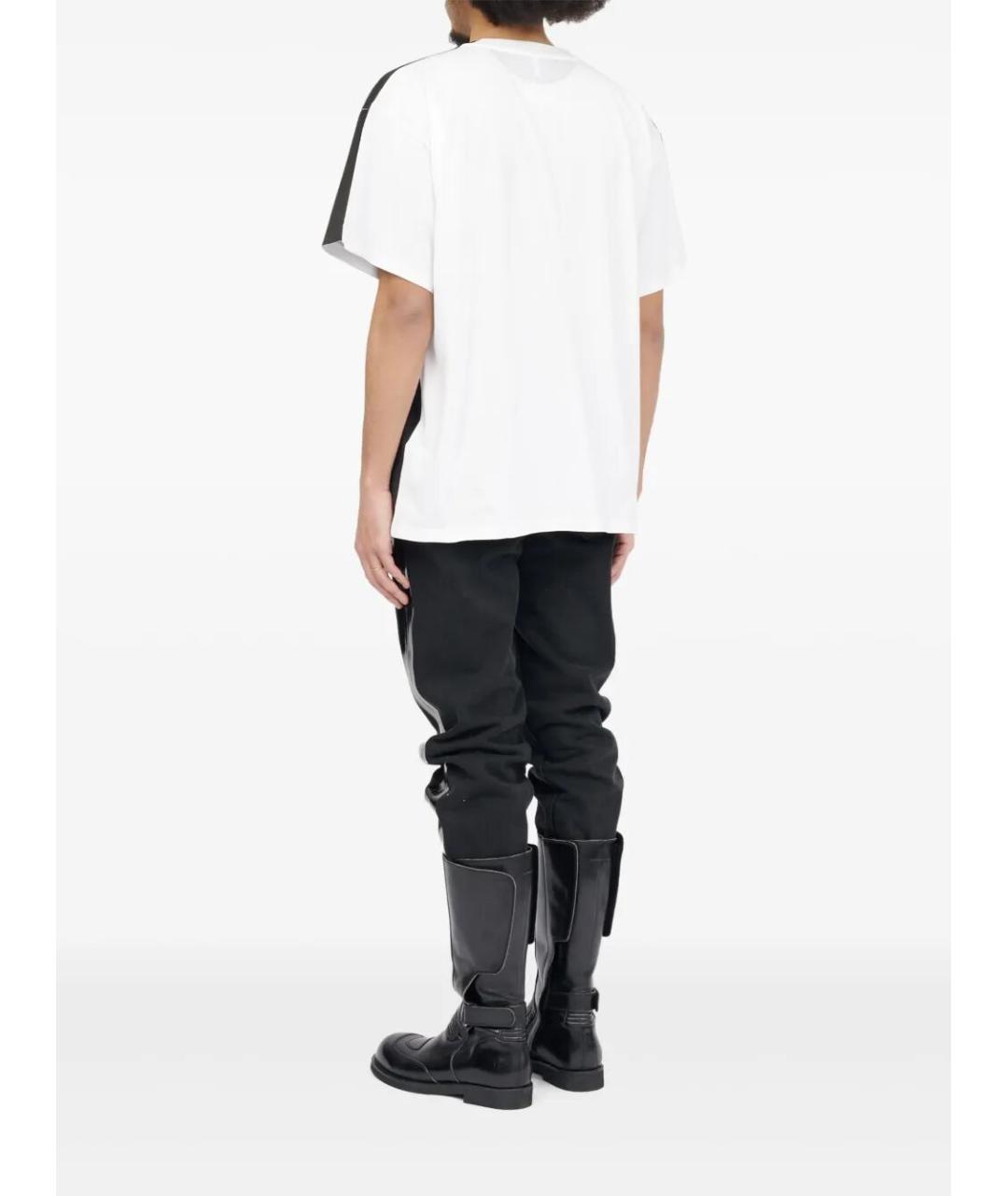 MM6 MAISON MARGIELA Белая хлопковая футболка, фото 4