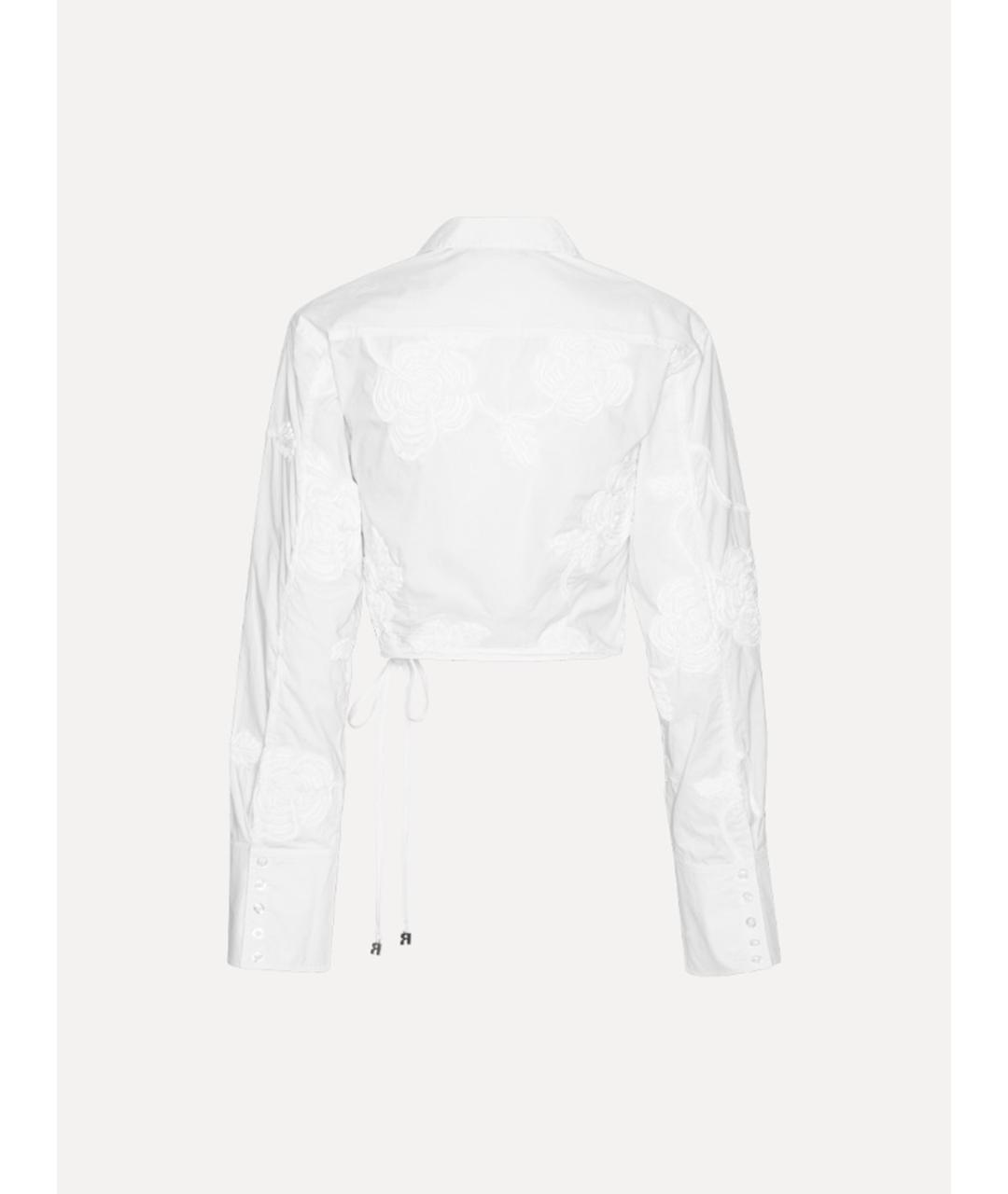 ROTATE Белая хлопковая рубашка, фото 5