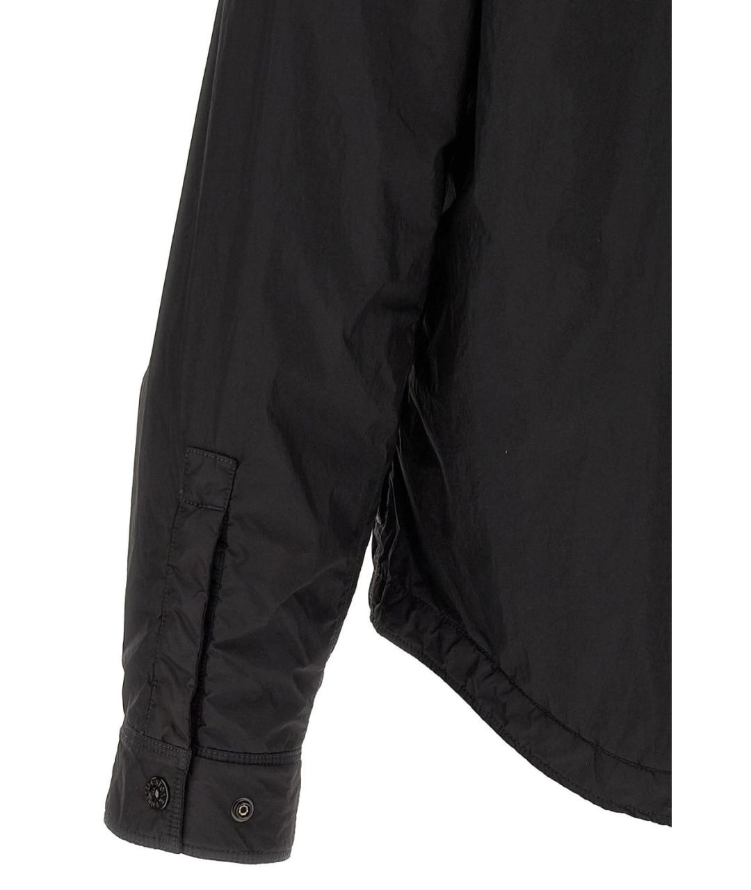 STONE ISLAND Черная полиамидовая куртка, фото 4