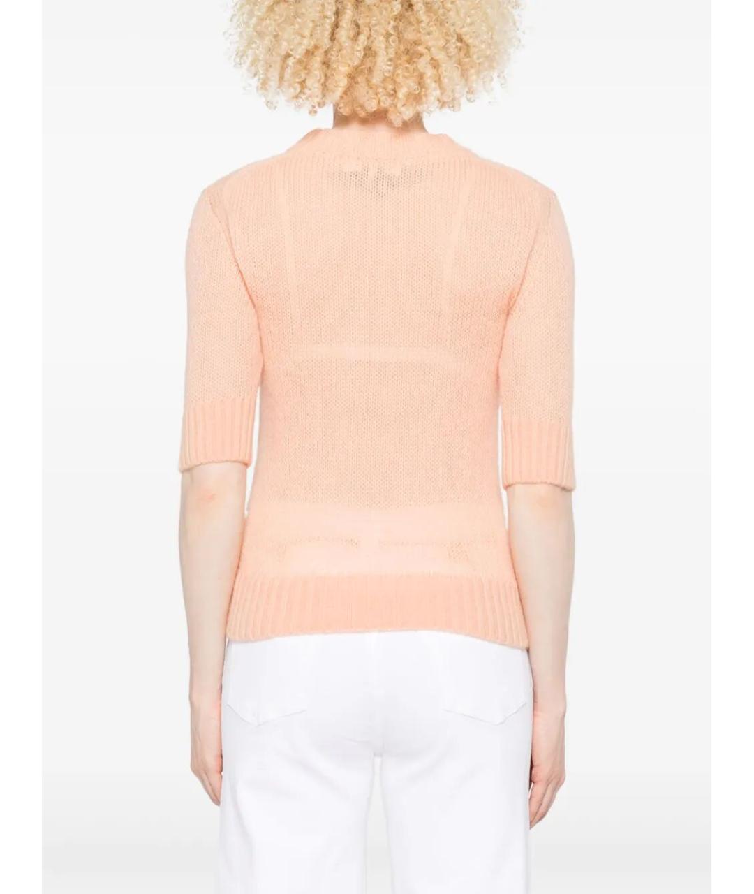CHLOE Розовый шерстяной джемпер / свитер, фото 6