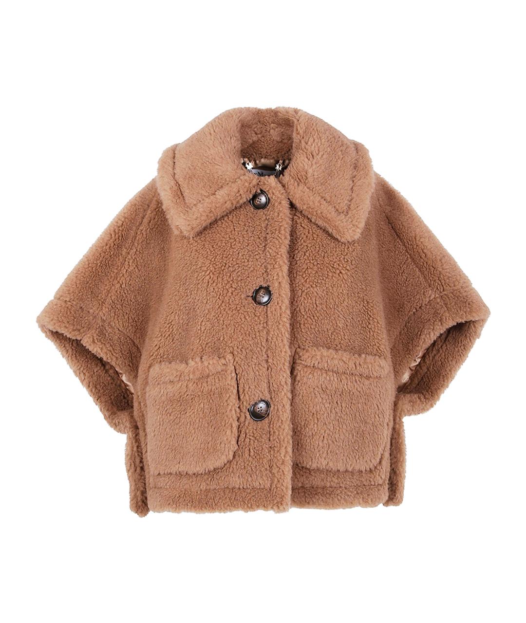 MAX MARA Коричневая шерстяная куртка, фото 1