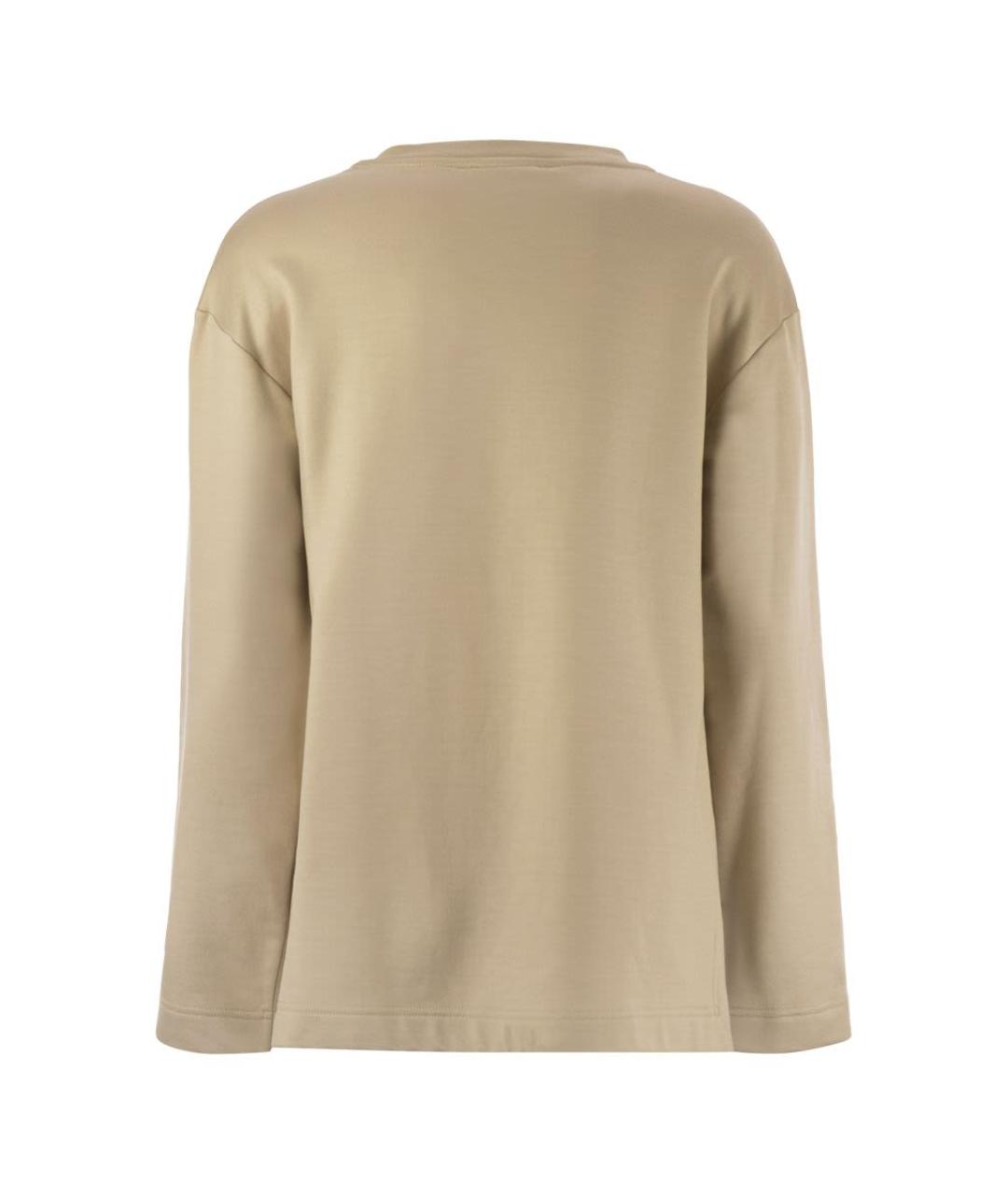 MAX MARA Бежевый джемпер / свитер, фото 2