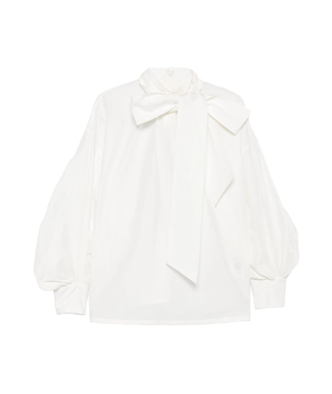 ZIMMERMANN Белая хлопковая блузы, фото 1