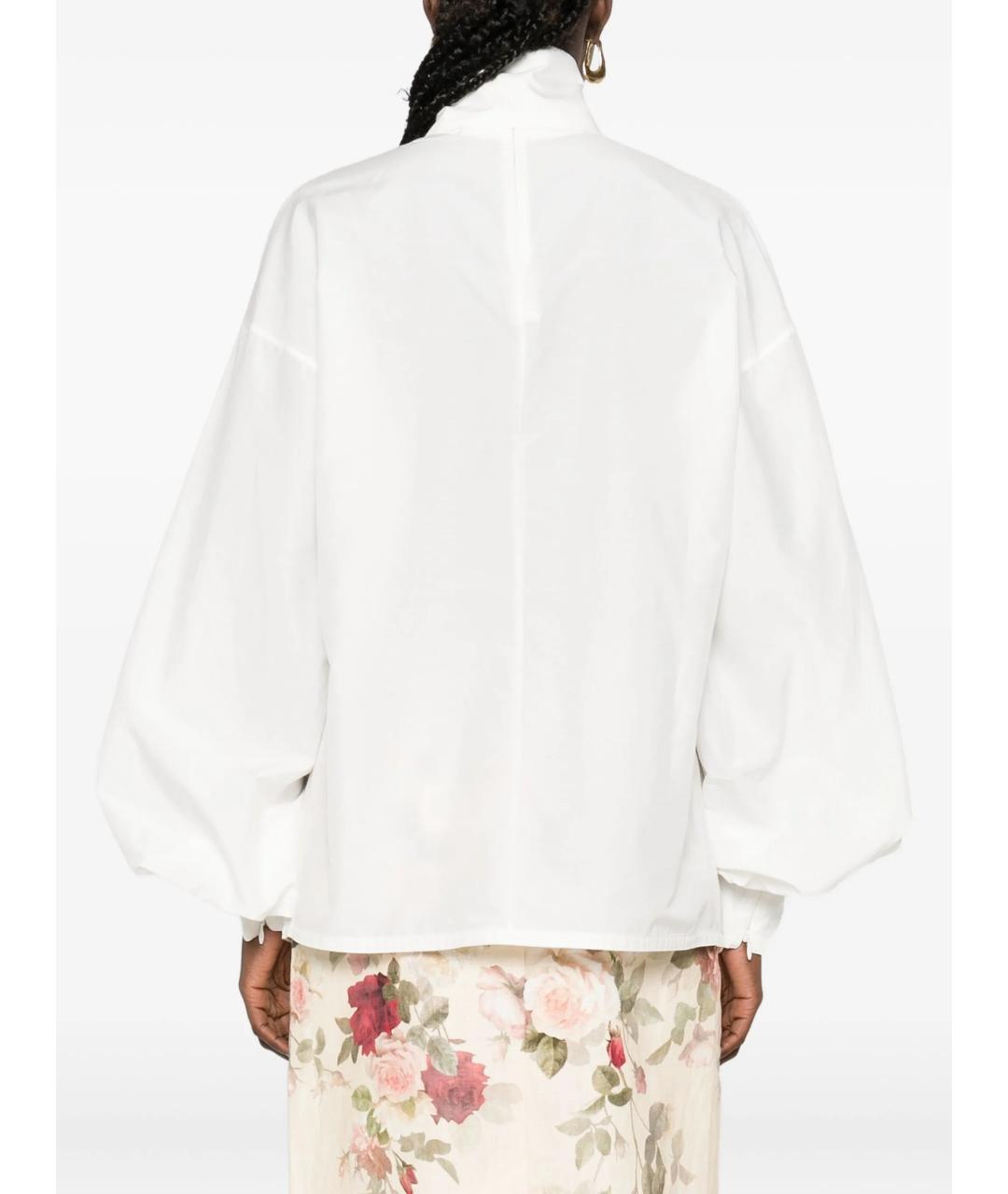 ZIMMERMANN Белая хлопковая блузы, фото 4