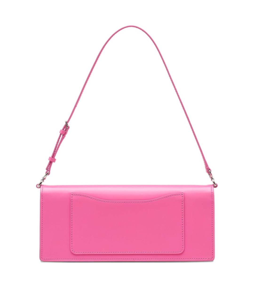 MARC JACOBS Фуксия кожаная сумка через плечо, фото 3