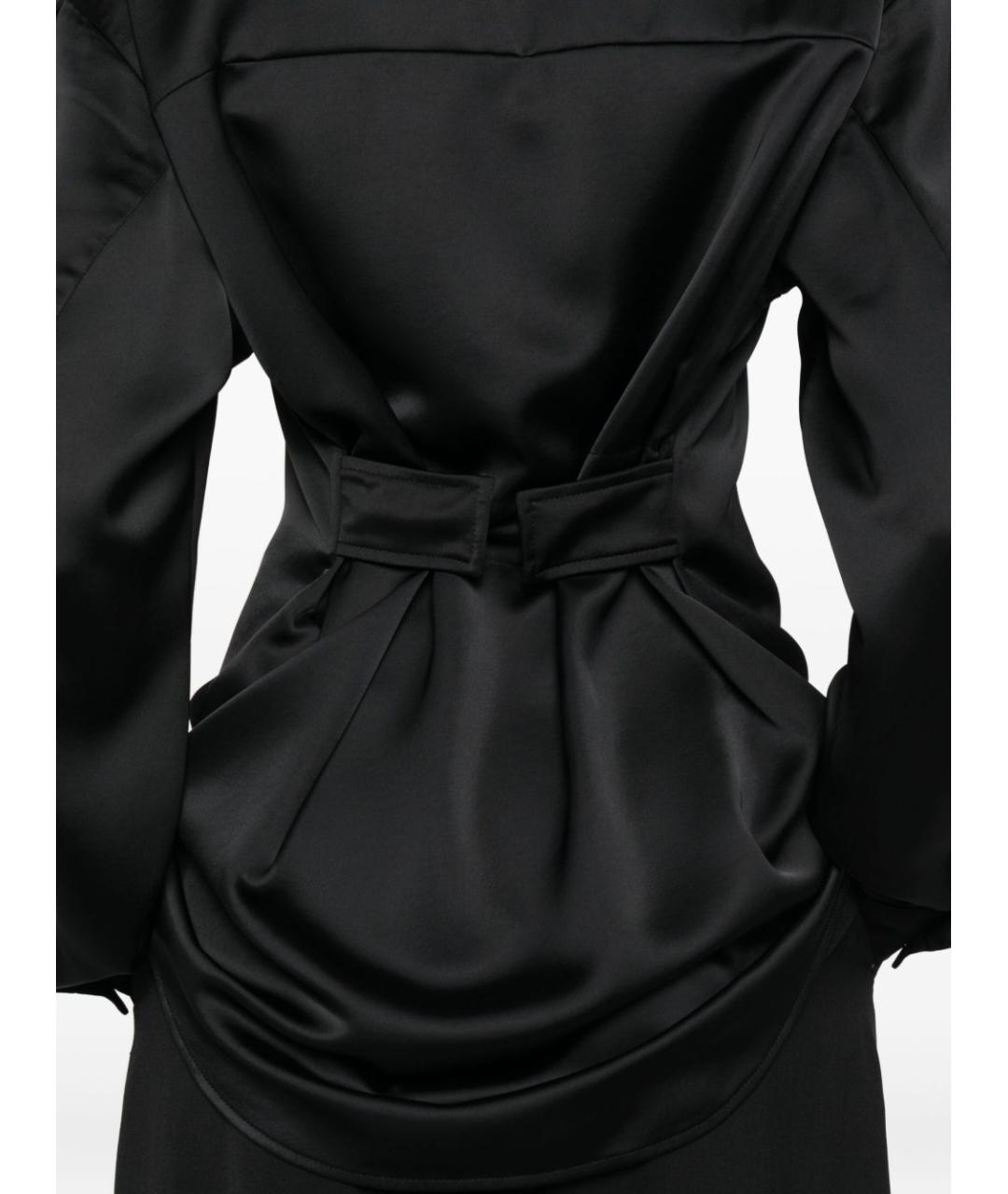 MONCLER Черная полиэстеровая рубашка, фото 4