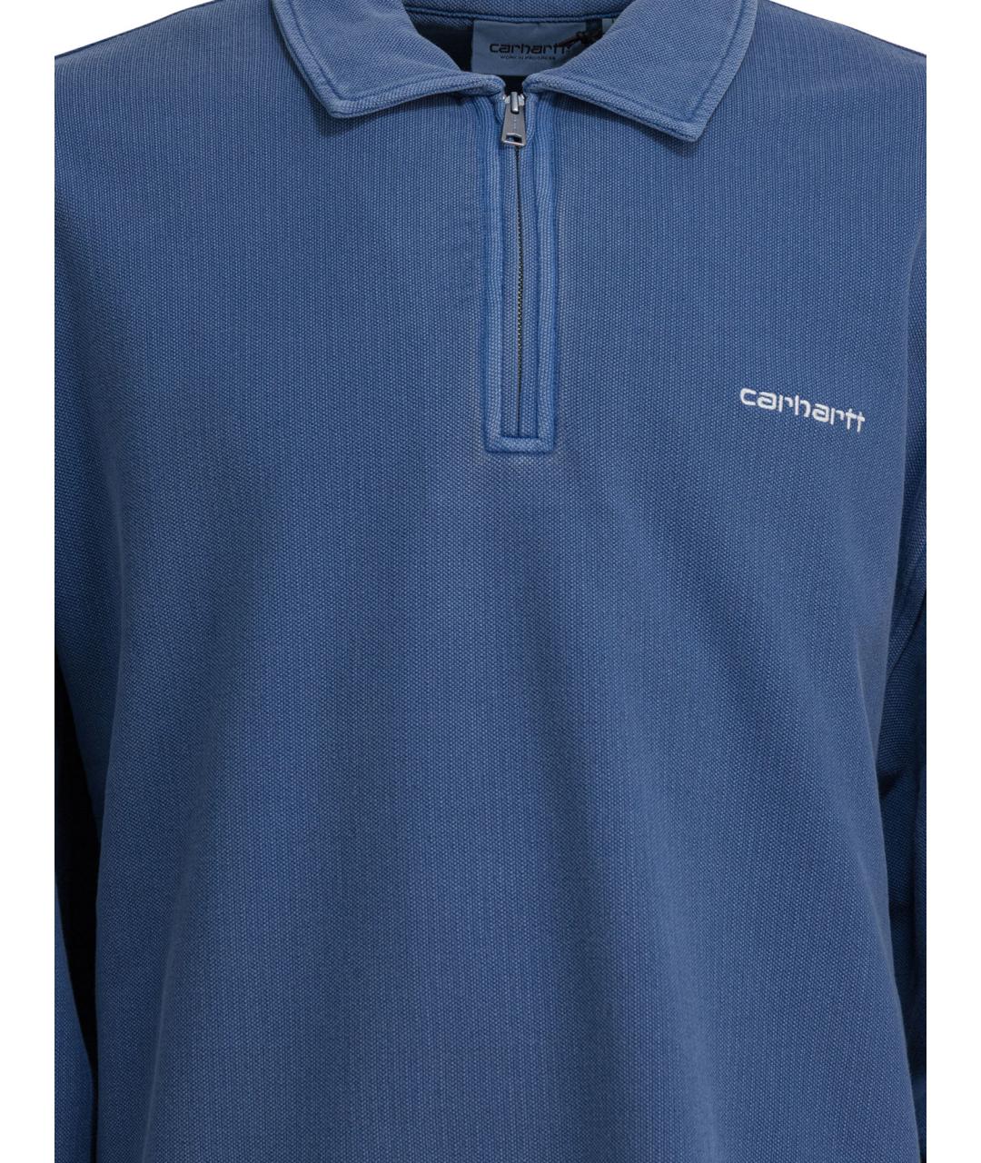 CARHARTT WIP Синий хлопковый джемпер / свитер, фото 3