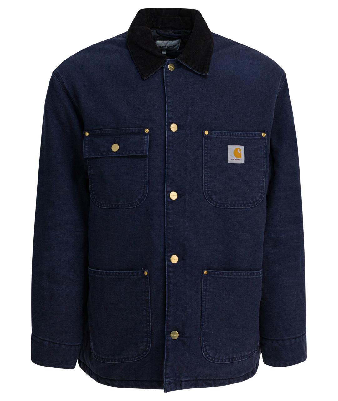 CARHARTT WIP Синяя хлопковая куртка, фото 1