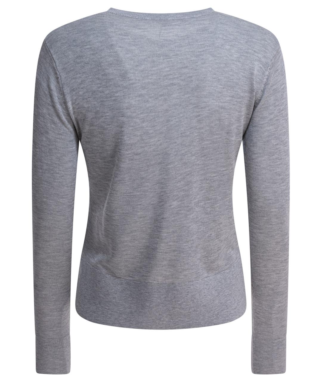 TOTEME Серый кардиган, фото 2