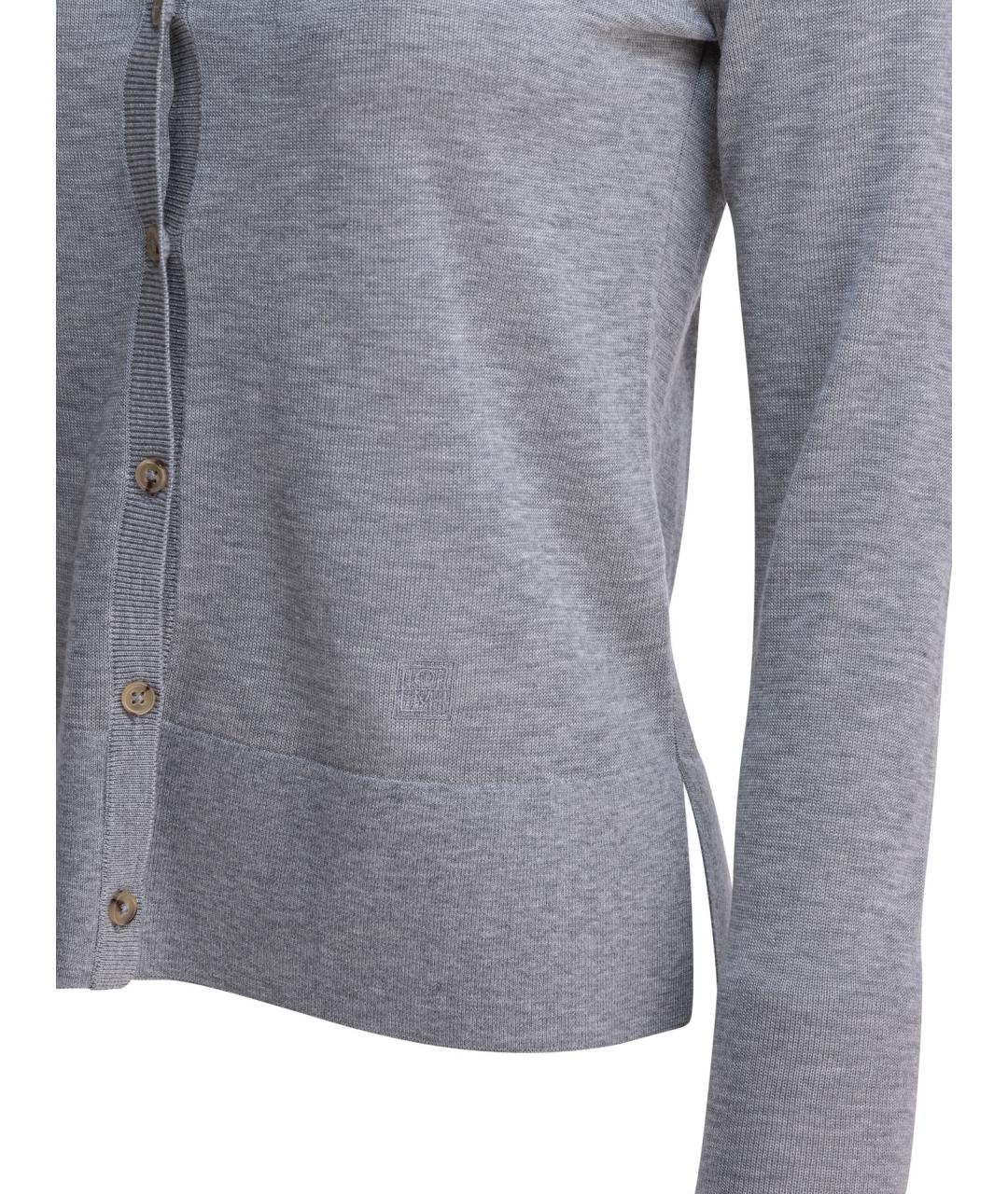 TOTEME Серый кардиган, фото 4