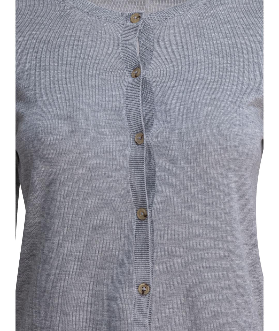 TOTEME Серый кардиган, фото 3