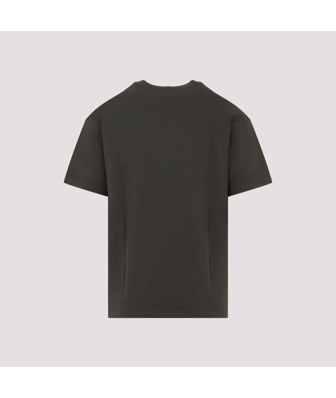 GIVENCHY Зеленая хлопковая футболка, фото 4