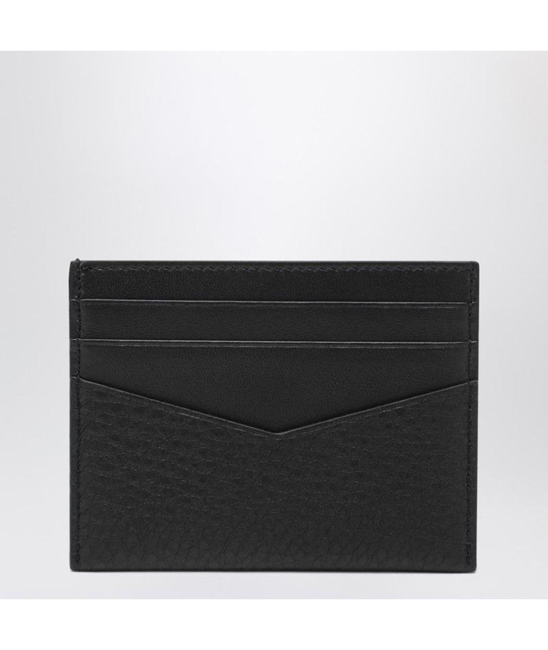 GIVENCHY Черный кожаный кардхолдер, фото 2