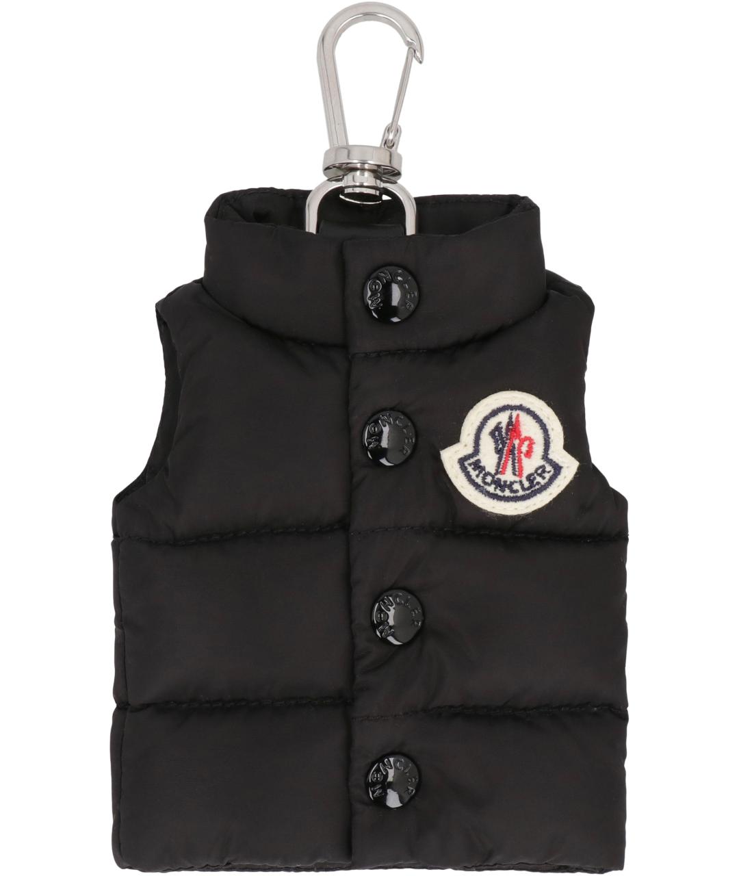 MONCLER Черный брелок, фото 2