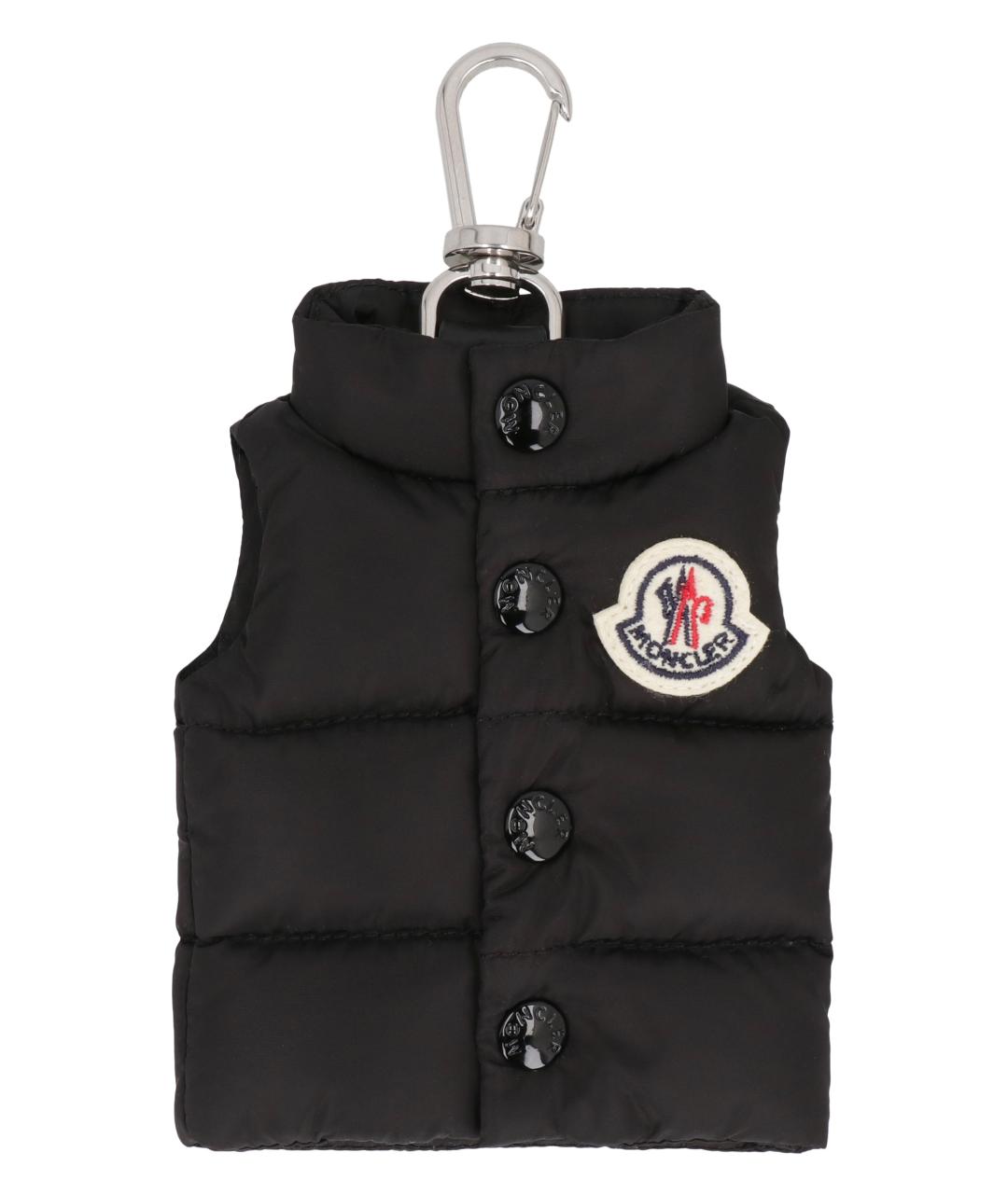 MONCLER Черный брелок, фото 1