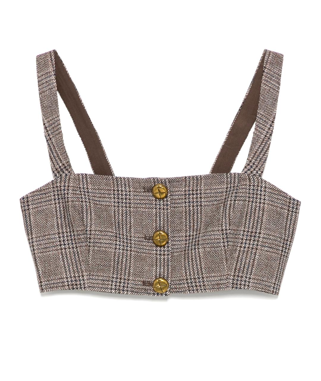 SELF-PORTRAIT Мульти хлопковая майка, фото 1