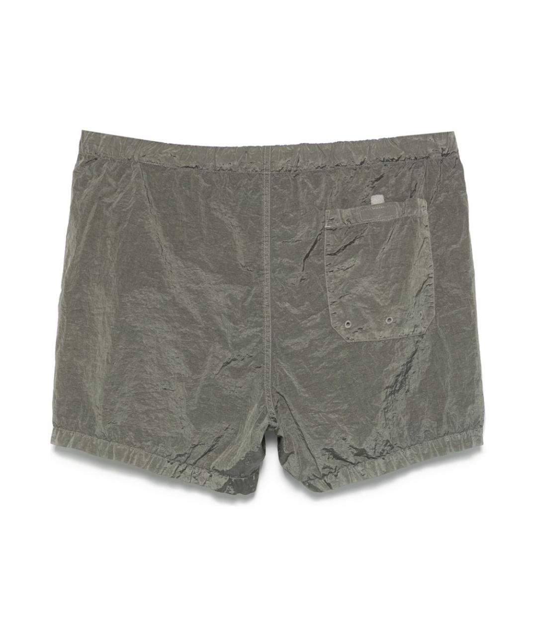 STONE ISLAND Зеленые полиамидовые плавки, фото 2