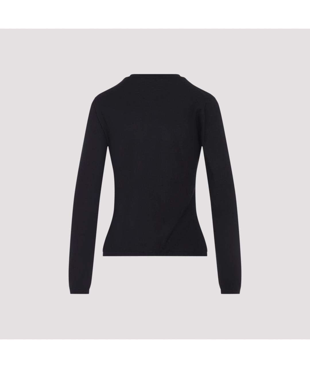 MAX MARA Черный кашемировый джемпер / свитер, фото 2