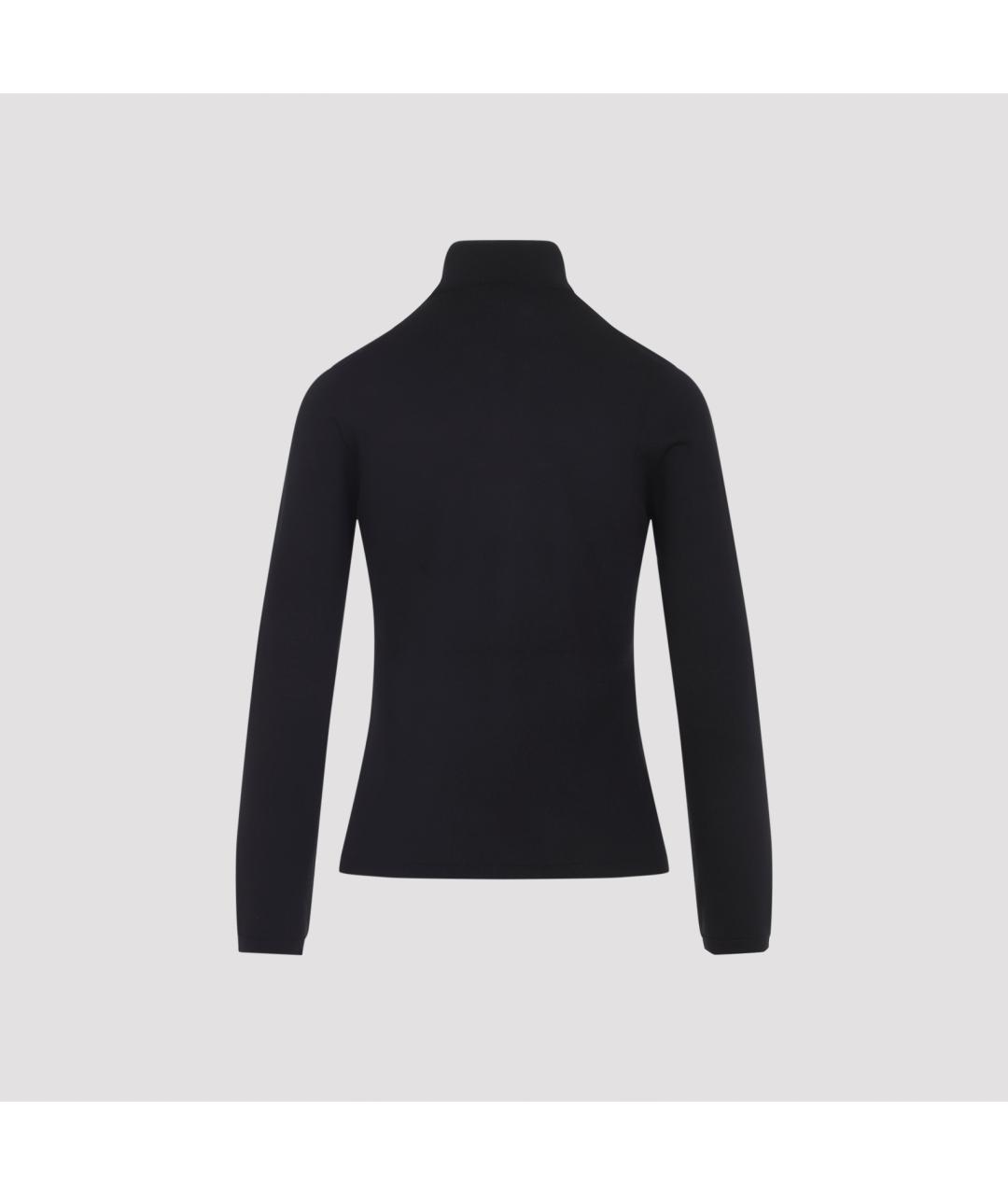 MAX MARA Черная кашемировая водолазка, фото 3