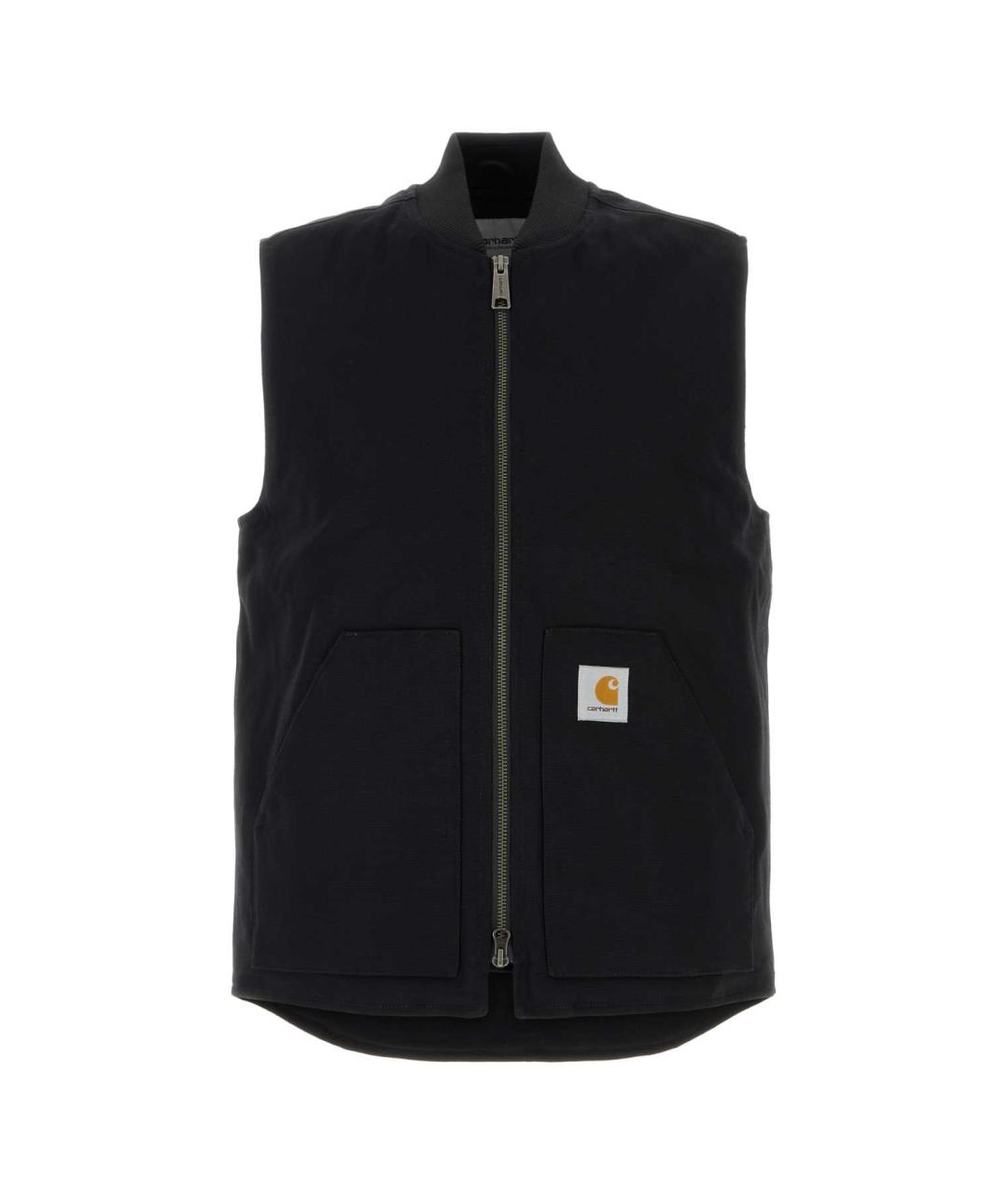 CARHARTT WIP Черная хлопковая жилетка, фото 1