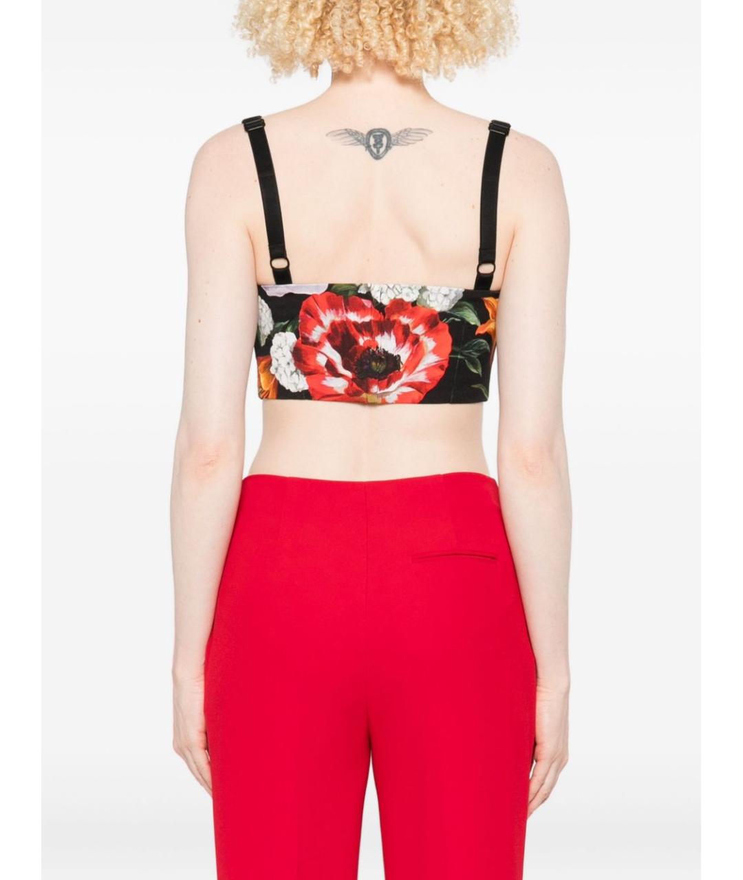 DOLCE&GABBANA Мульти хлопковая футболка, фото 2