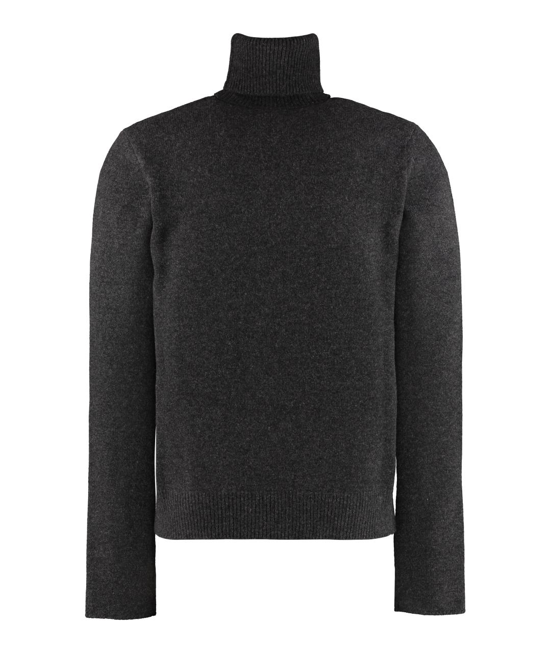 BOTTEGA VENETA Серый кашемировый джемпер / свитер, фото 2