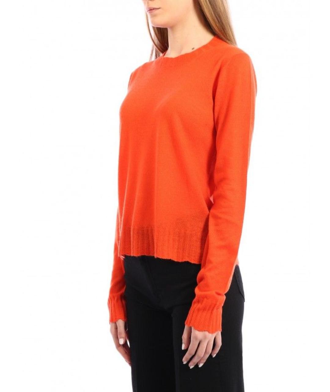 BOTTEGA VENETA Оранжевый кашемировый джемпер / свитер, фото 3