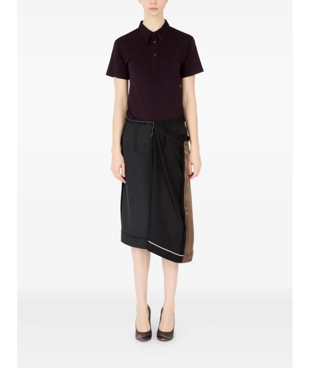 MAISON MARGIELA Мульти юбка миди, фото 2