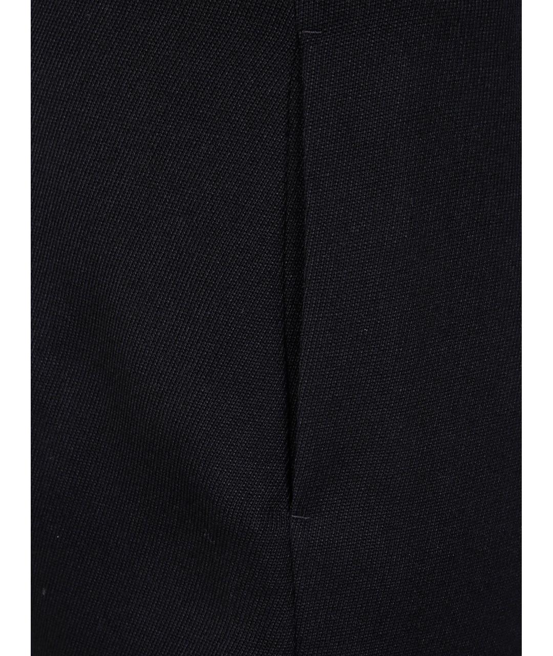 RICK OWENS Черная хлопковая юбка макси, фото 3