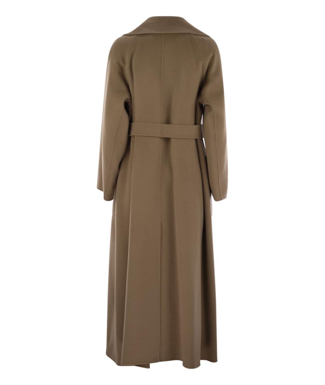 'S MAX MARA Бежевое шерстяное пальто, фото 2