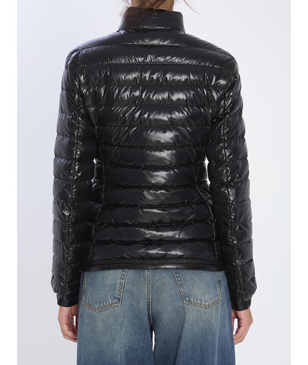 MONCLER Черная полиамидовая куртка, фото 5