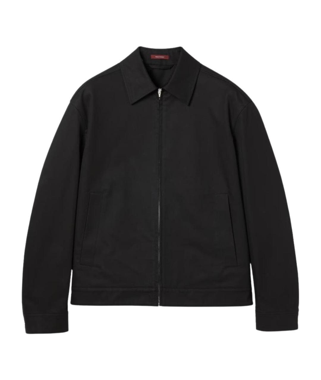 GUCCI Черная хлопковая куртка, фото 1