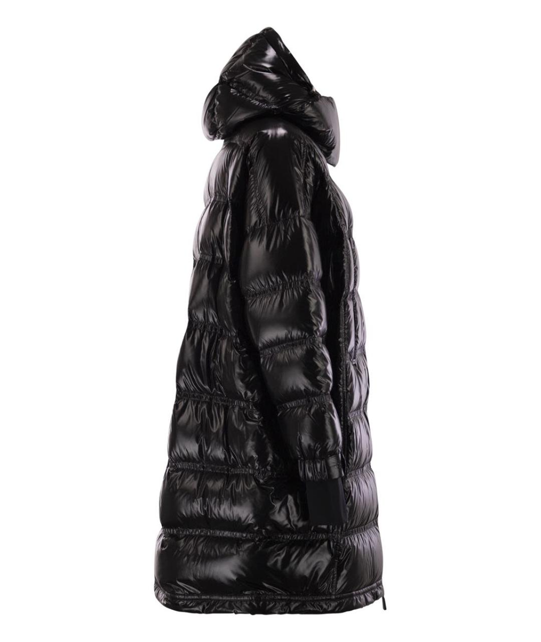 MONCLER Черная полиамидовая куртка, фото 3