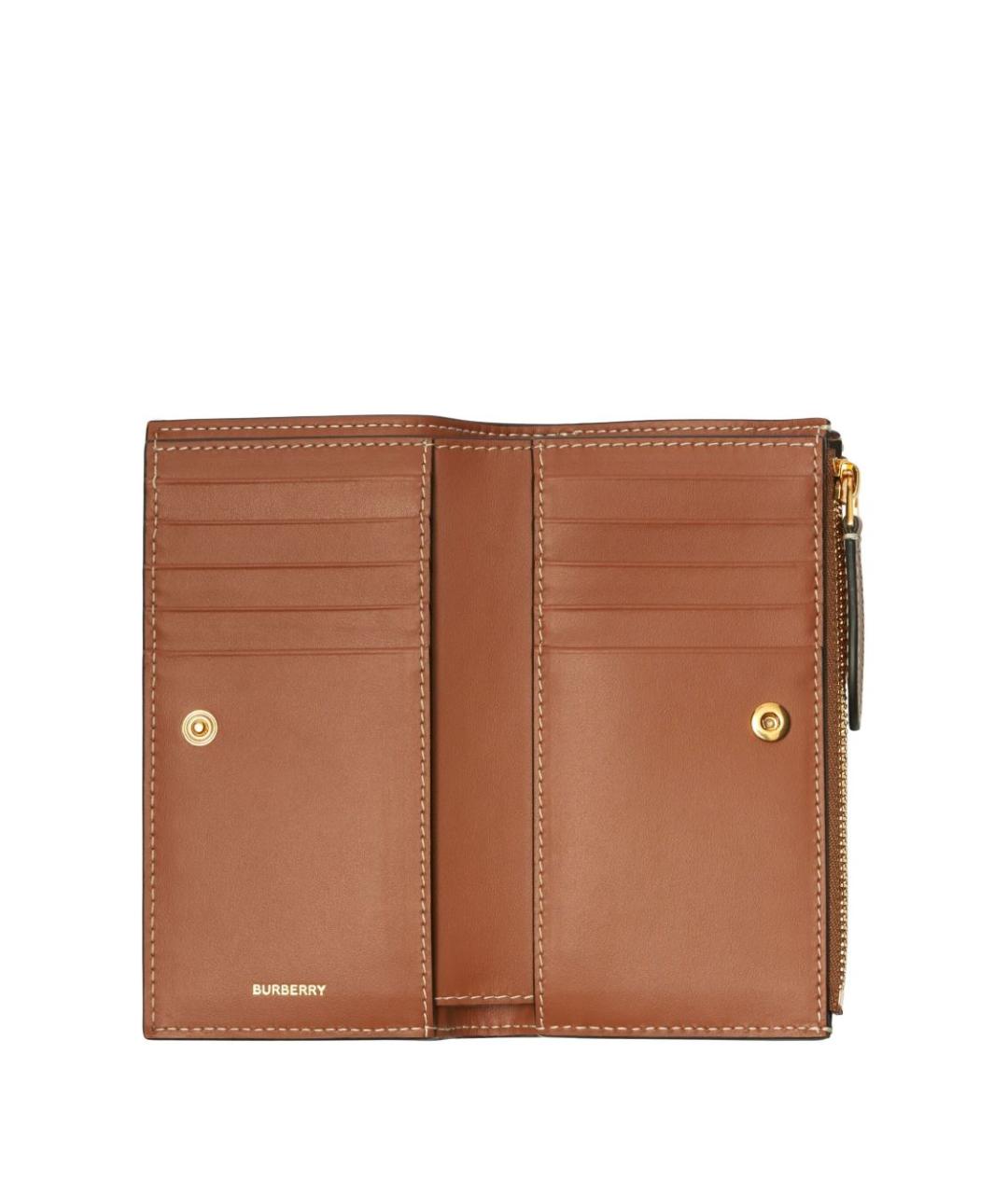 BURBERRY Бежевый кошелек, фото 3