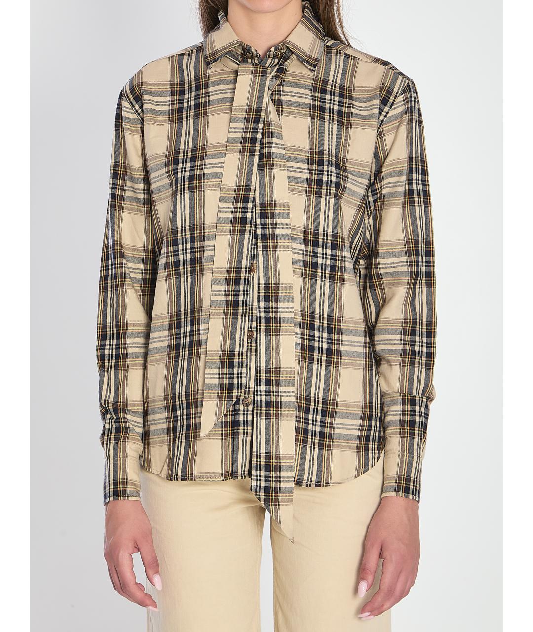 SAINT LAURENT Мульти хлопковая рубашка, фото 2