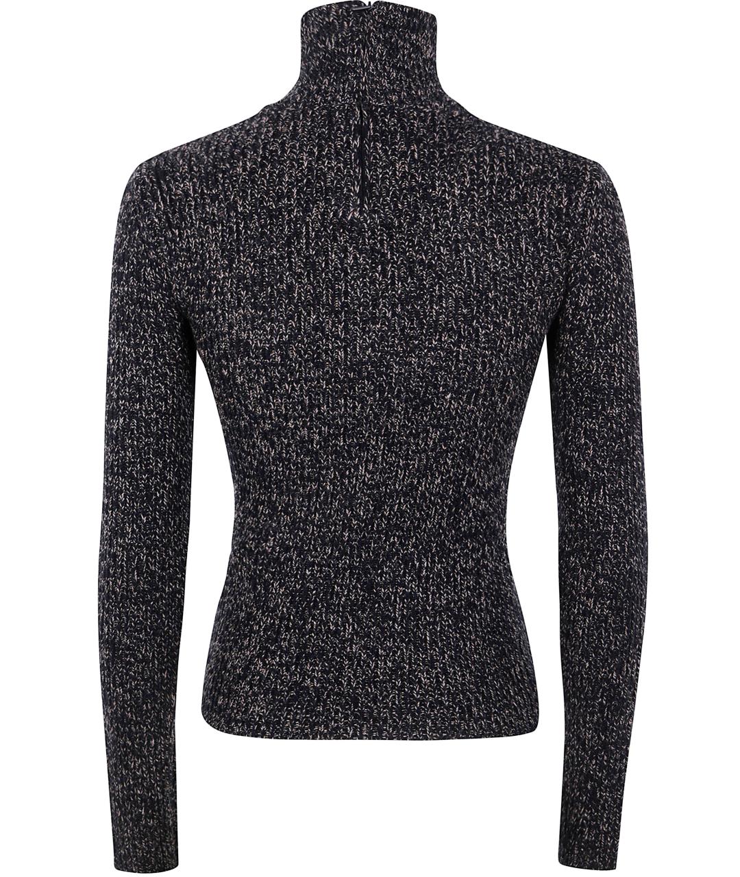 MAX MARA Черный шерстяной джемпер / свитер, фото 2