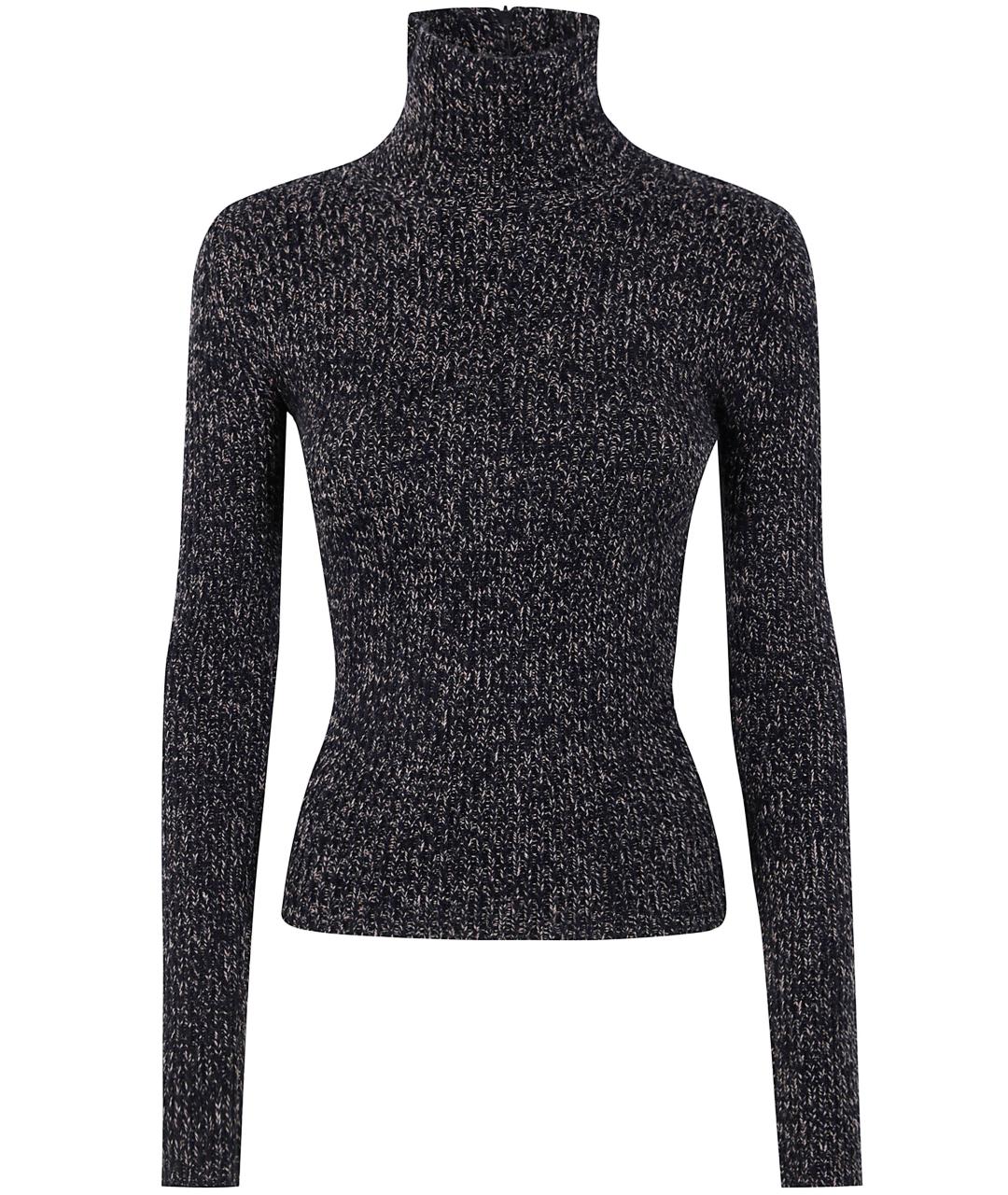 MAX MARA Черный шерстяной джемпер / свитер, фото 1