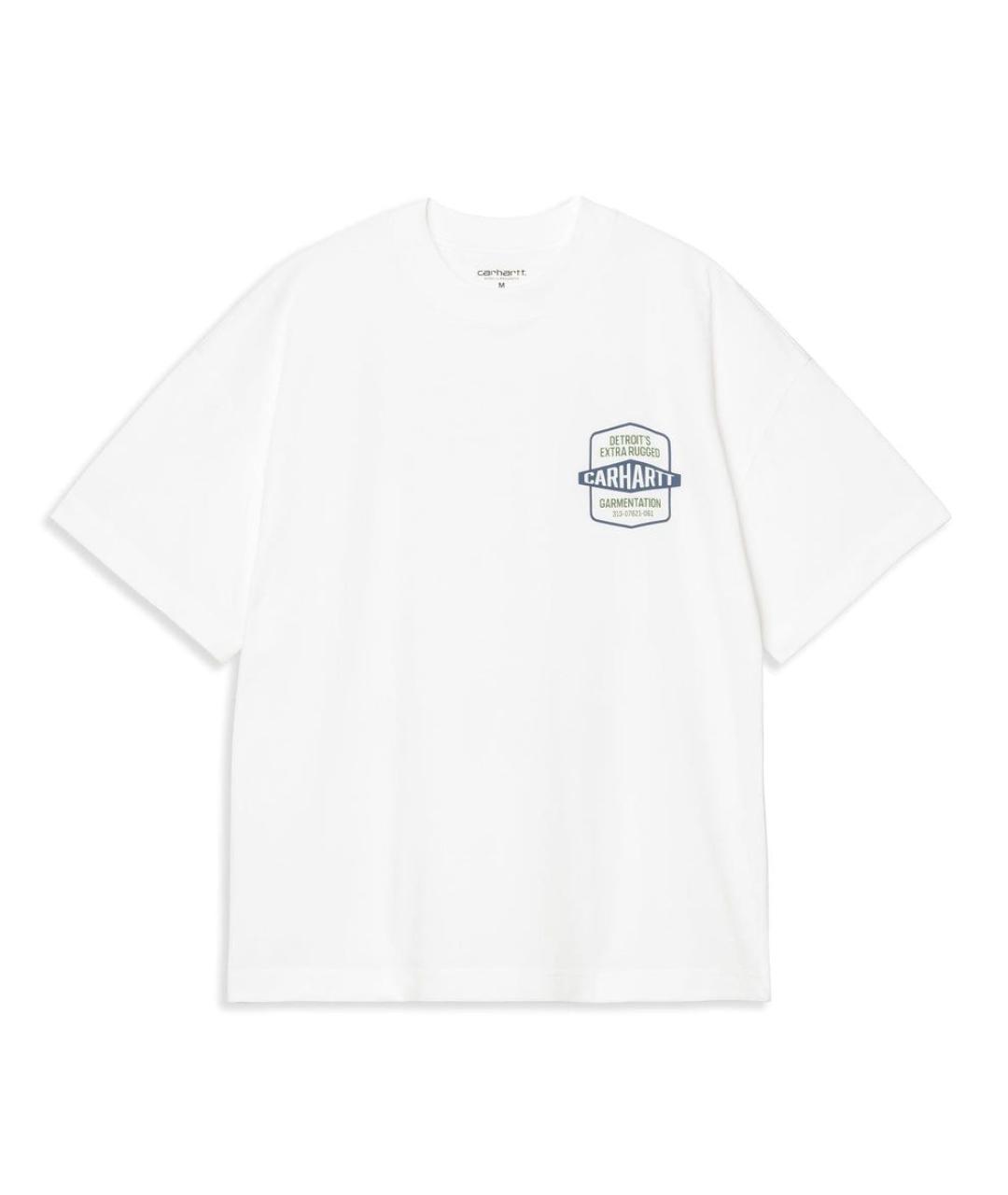 CARHARTT WIP Белая хлопковая футболка, фото 1
