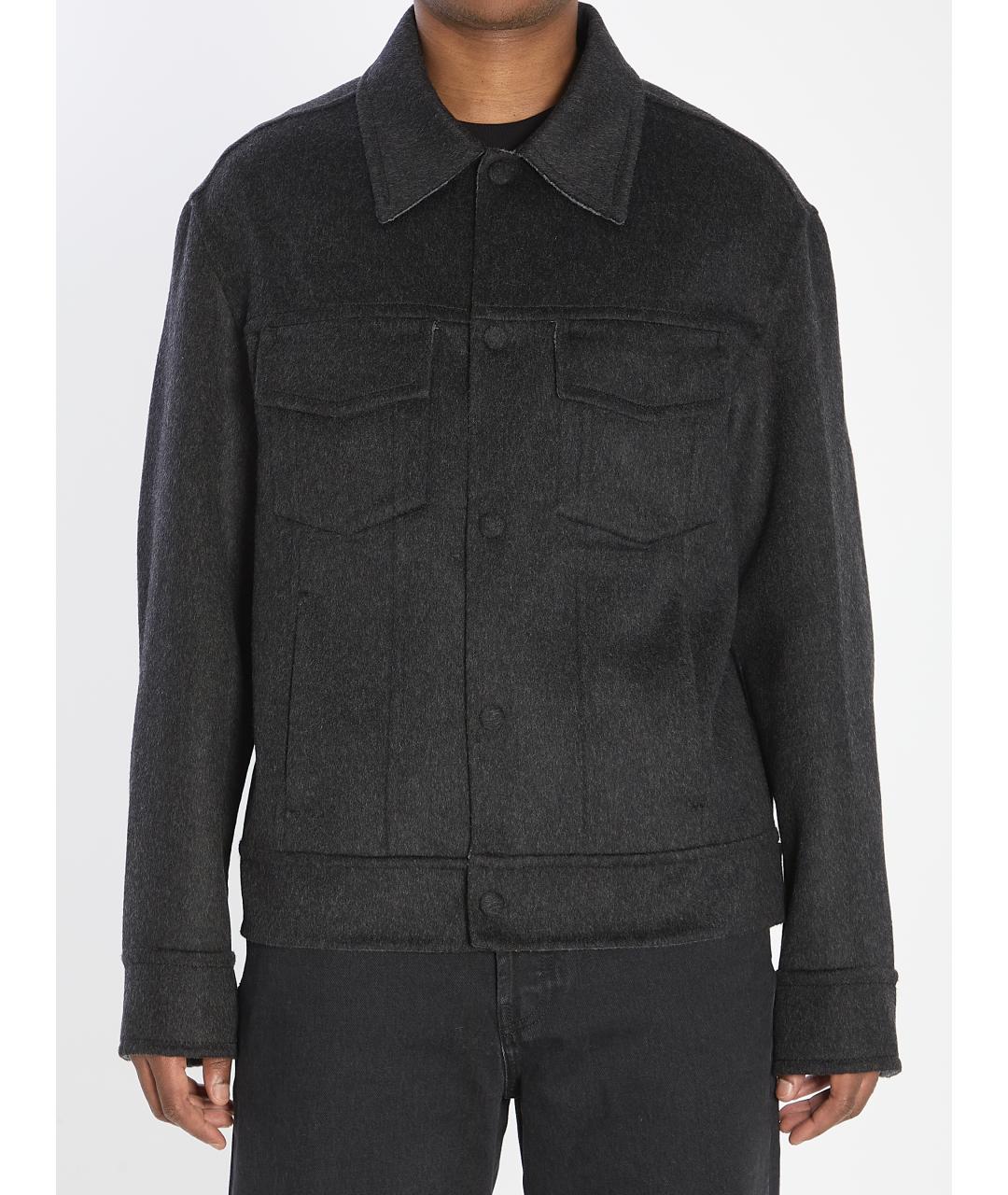 Ami Paris Серая шерстяная куртка, фото 2