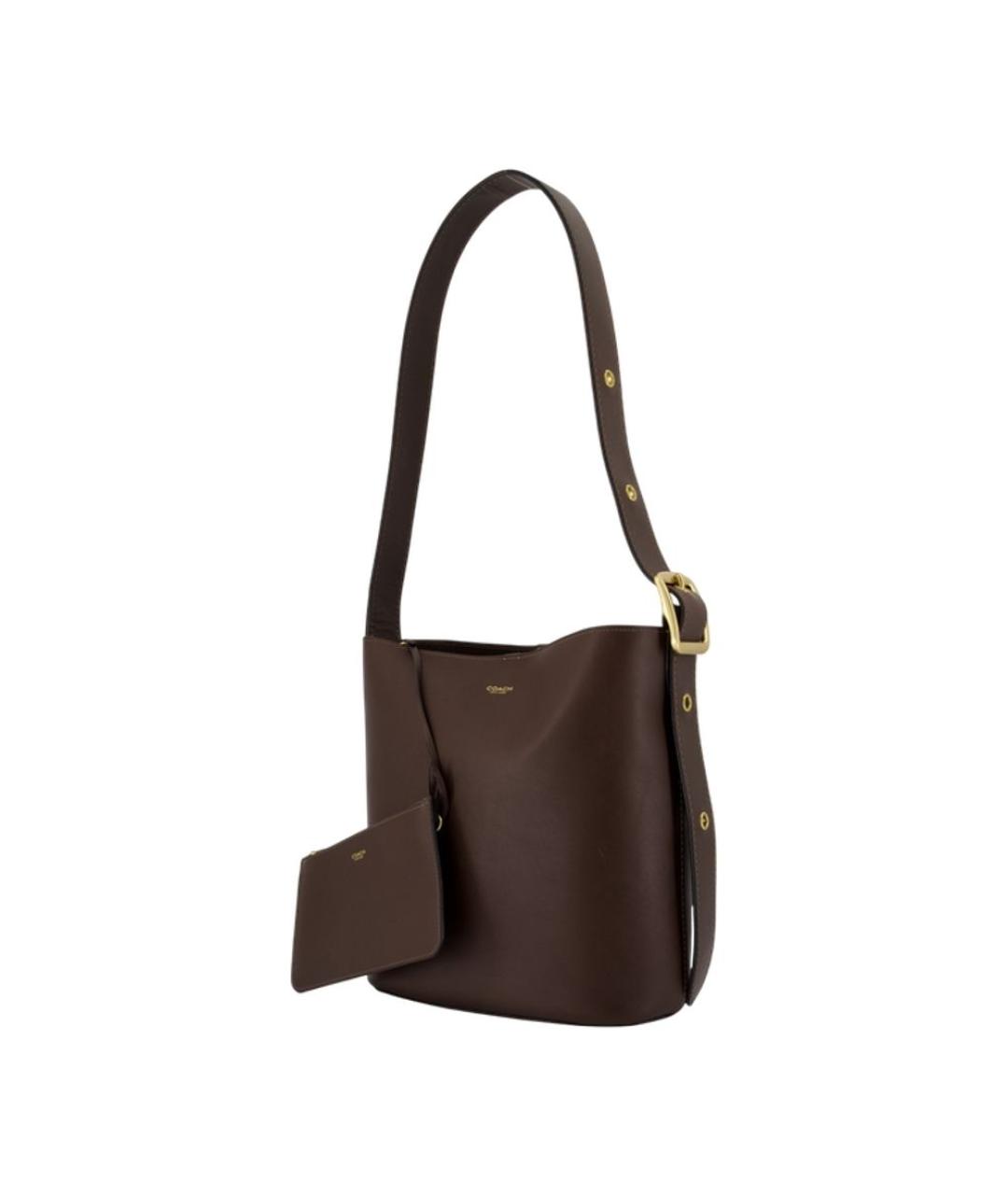 COACH Кожаная сумка через плечо, фото 2