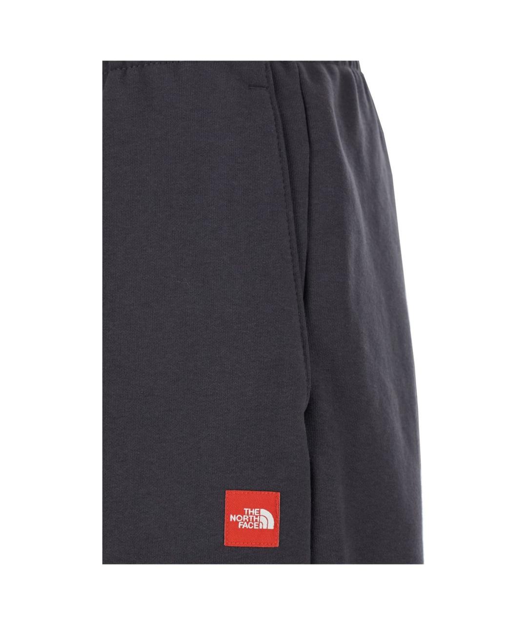 THE NORTH FACE Серые хлопковые повседневные брюки, фото 3