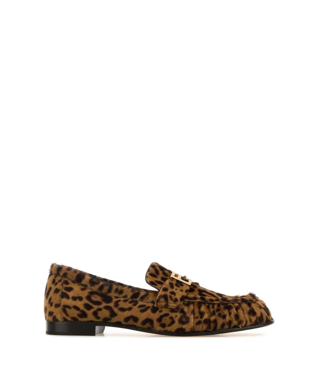 FENDI Мульти кожаные лоферы, фото 1