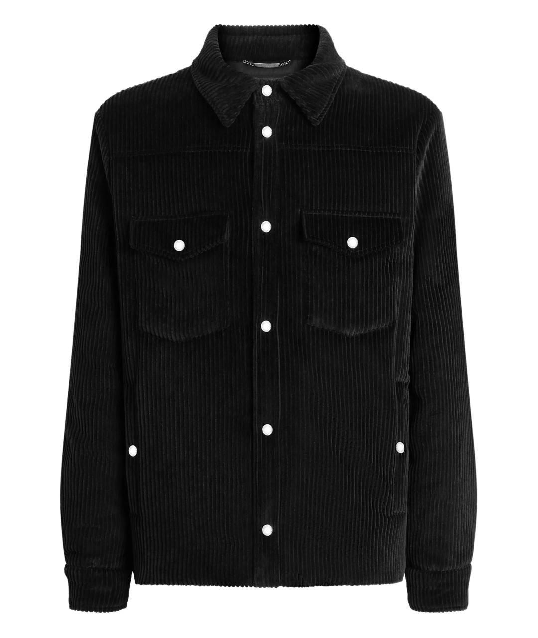 DOLCE&GABBANA Черная хлопковая куртка, фото 1