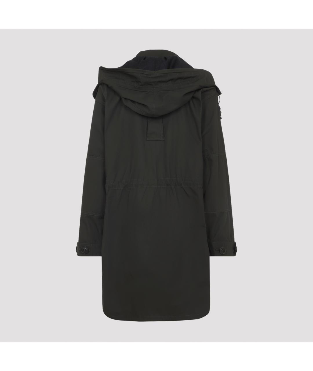 MAISON MARGIELA Зеленая хлопковая куртка, фото 3