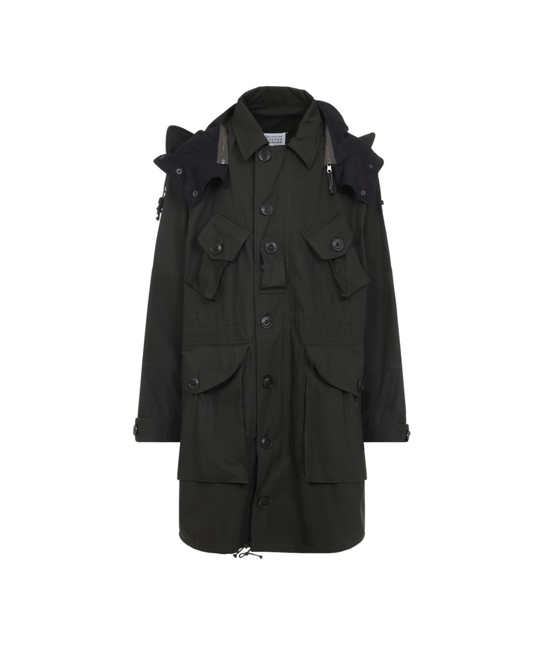 MAISON MARGIELA Зеленая хлопковая куртка, фото 1