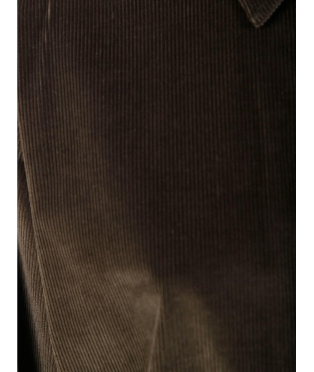 MAX MARA Зеленая хлопковая рубашка, фото 3