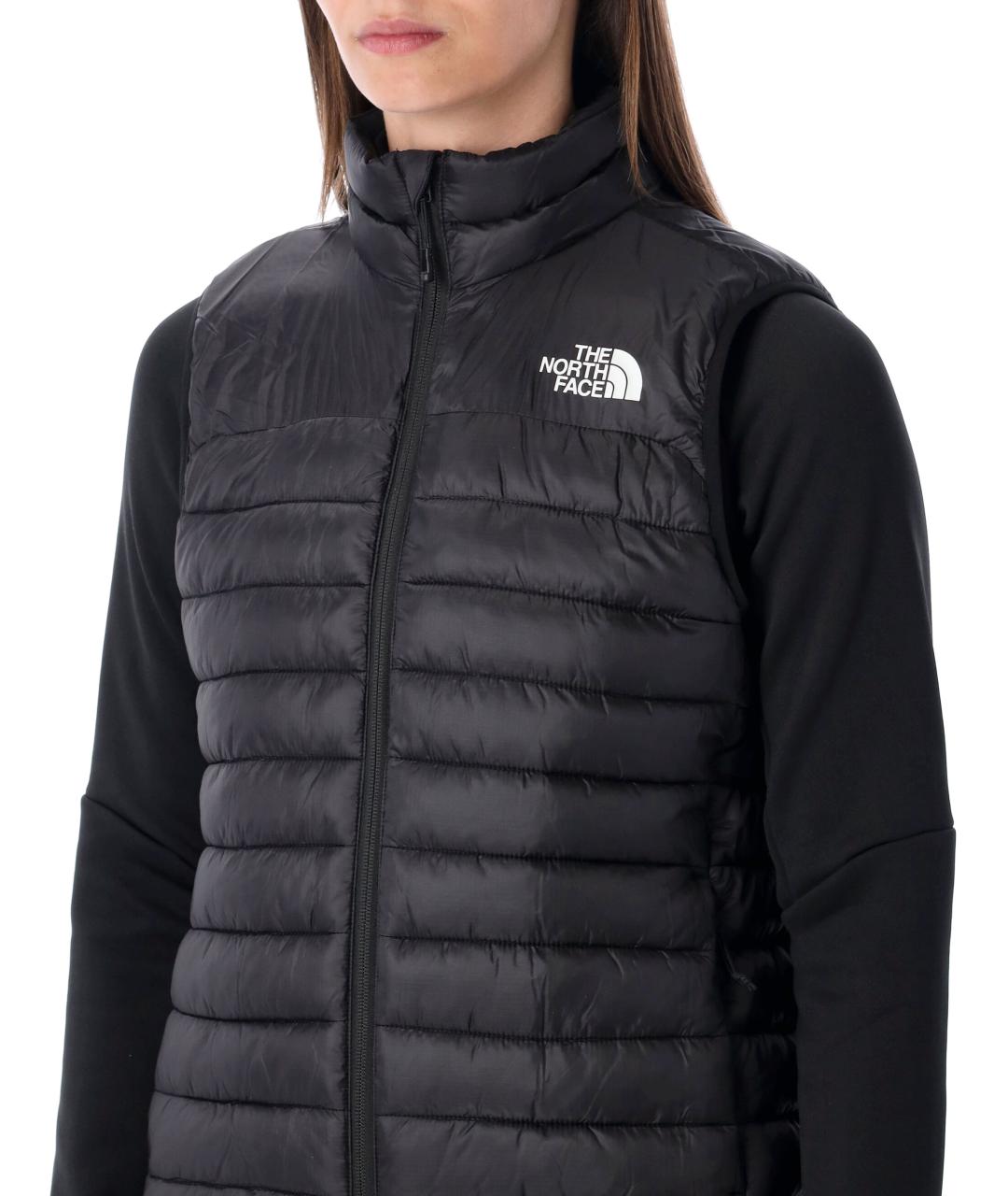 THE NORTH FACE Черный полиамидовый жилет, фото 4