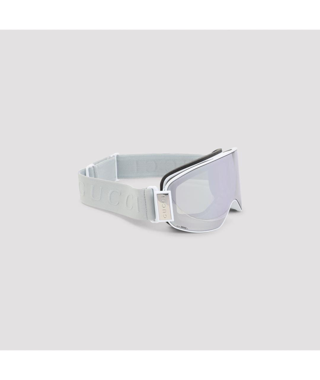 GUCCI Белые солнцезащитные очки, фото 2