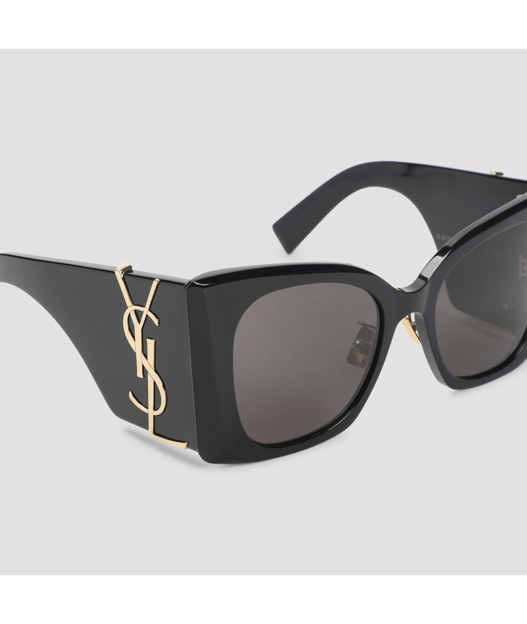 SAINT LAURENT Черные солнцезащитные очки, фото 3